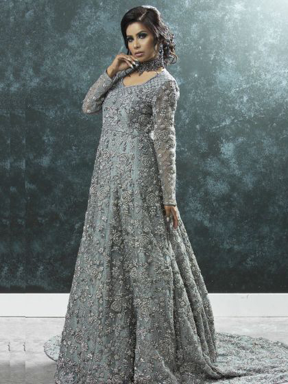 Grey Womens Gowns - Buy Grey Womens Gowns Online at Best Prices In India |  Flipkart.com